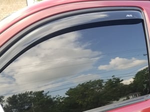 In-Channel Window Vent Visors Rain Guards For 05-15 Toyota Tacoma Extended Cab