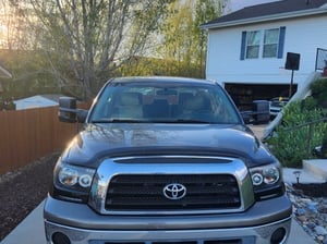 ECCPP Tow Mirrors Towing Mirrors Fit For 2007-2017 For Toyota For Tundra Pickup Truck With Left Right Side Power Adjusted Heated Turn Signal Parallel Auxiliary Light With Black Housing - Walmart Supplies - View #3