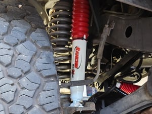 Rancho Jeep Wrangler RS5000X Front Shock for 3.50-Inch Lift