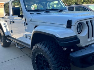 Morimoto Jeep Wrangler XB LED Fender Lights; Smoked LF513.2 (18-26