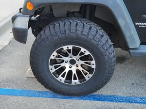 NITTO Jeep Wrangler Ridge Grappler A/T Tire 217530 (34
