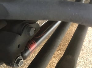 Rancho Jeep Wrangler RS7MT Front Monotube Shock for Stock Height