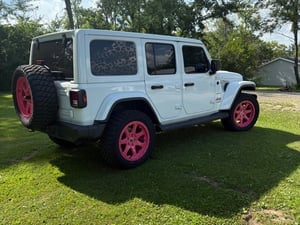 Jeep Wrangler KOKORO-OR Pink Wheel; 20x9; 18mm Offset (07-18 Jeep