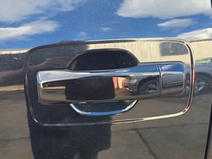 Chrome Rear Vertical Door Handle Set + Tailgate Handle Cover For 2004-2013 Nissan Armada