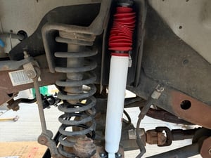 Rancho Jeep Wrangler RS5000X Front Shock for 3.50-Inch Lift