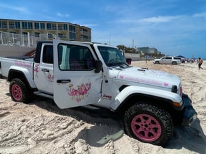 Jeep Gladiator KOKORO-OR Pink Wheel; 17x9; 12mm Offset (20-26 Jeep