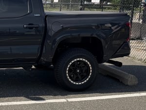 Mammoth Tacoma Split 16 Beadlock Satin Black 6-Lug Wheel; 17x8.5
